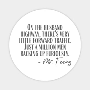 The Husband Highway Magnet